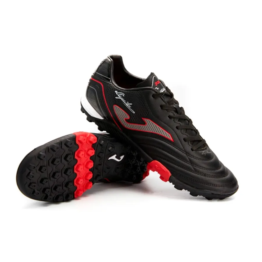 Imagen 1 de 5 de Botines Joma Aguila Tf-NEGRO/ROJO/PLATA