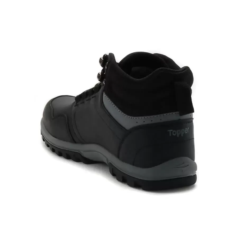 Imagen 2 de 5 de Zapatillas Topper Botas Kang Hi-NEGRO