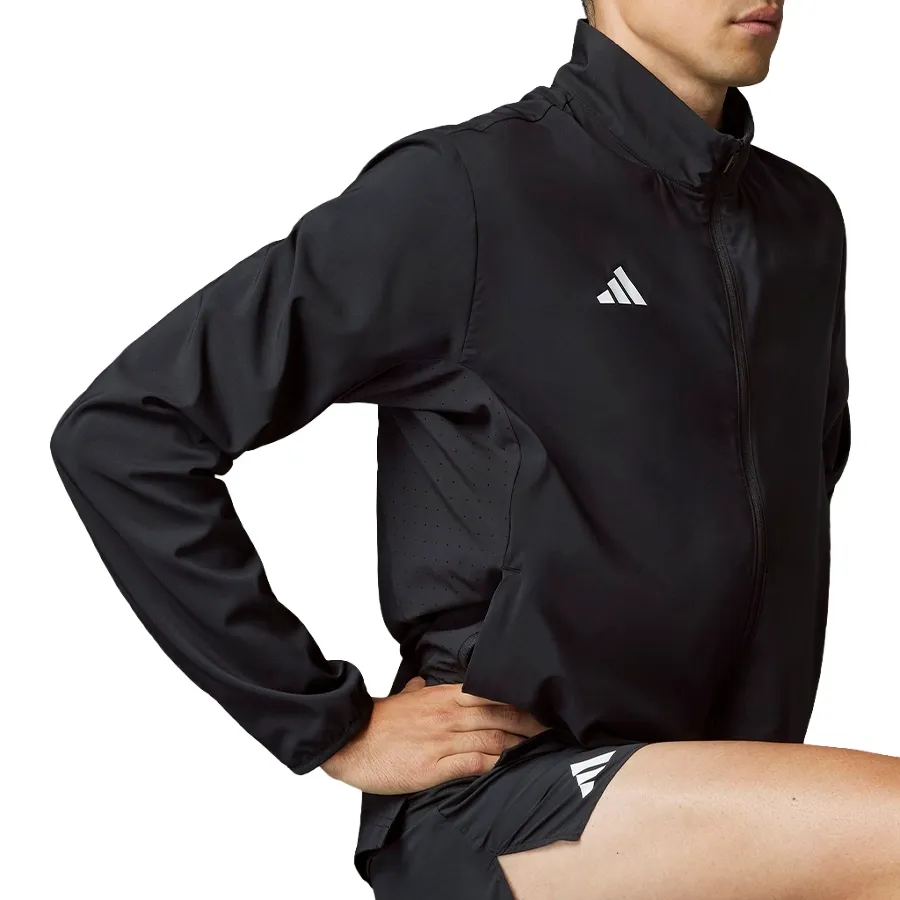 Imagen 1 de 7 de Campera adidas Adizero Essentials-NEGRO