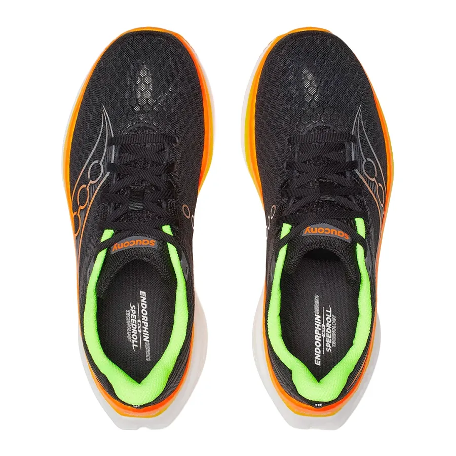 Imagen 3 de 5 de Zapatillas Saucony Endorphin Speed 5-NEGRO/NARANJA FLUOR/VERDE FLUOR
