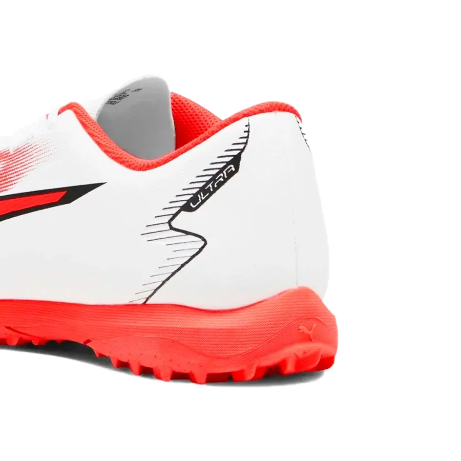 Imagen 3 de 4 de Botines Puma Ultra Play Tt-BLANCO/ROJO/NEGRO