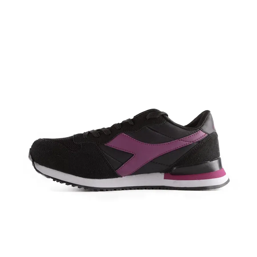 Imagen 1 de 5 de Zapatillas Diadora Camaro Jr-NEGRO/PURPURA