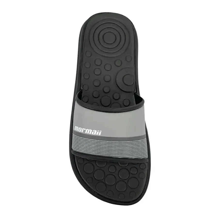 Imagen 3 de 5 de Sandalias Mormaii Quiver Pro Slide-NEGRO/GRIS