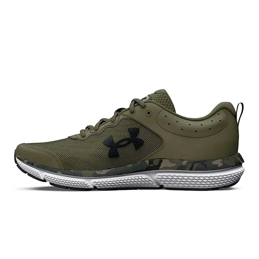 Imagen 1 de 5 de Zapatillas Under Armour Charged Assert 10 Camo-VERDE MUSGO/CAMUFLADO
