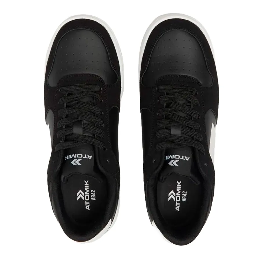 Imagen 3 de 8 de Zapatillas Atomik Fairfaxx-NEGRO/BLANCO