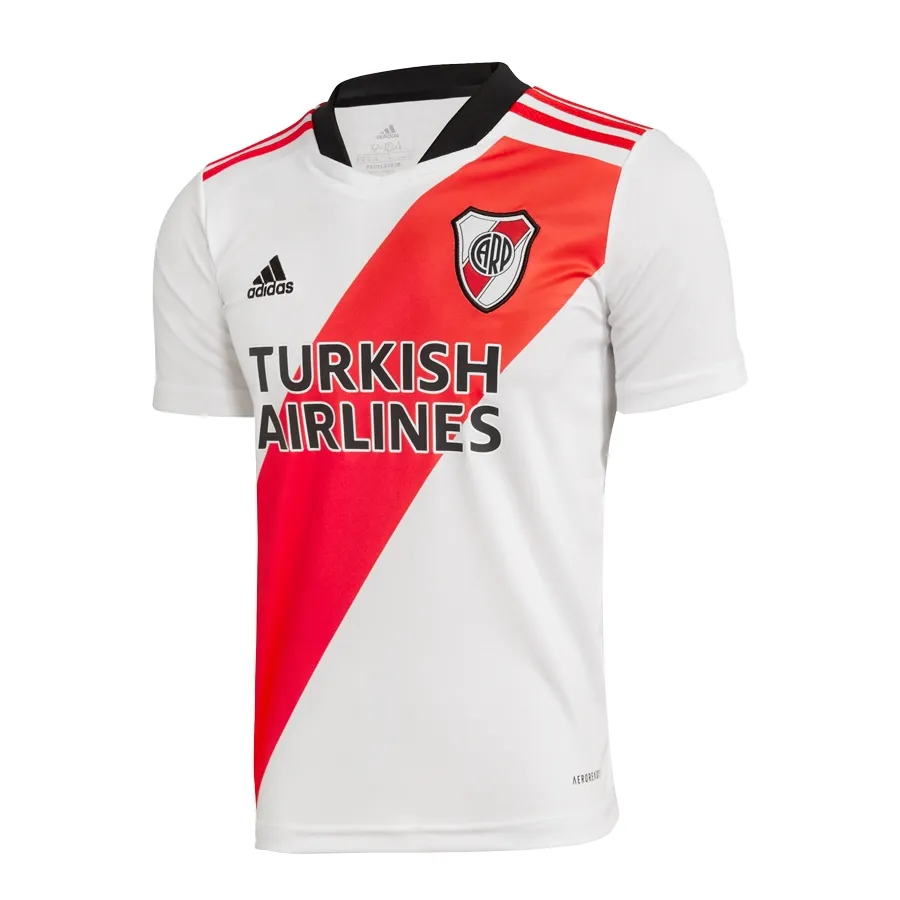 Imagen 1 de 2 de Camiseta adidas Local River Plate 21/22-BLANCO/ROJO