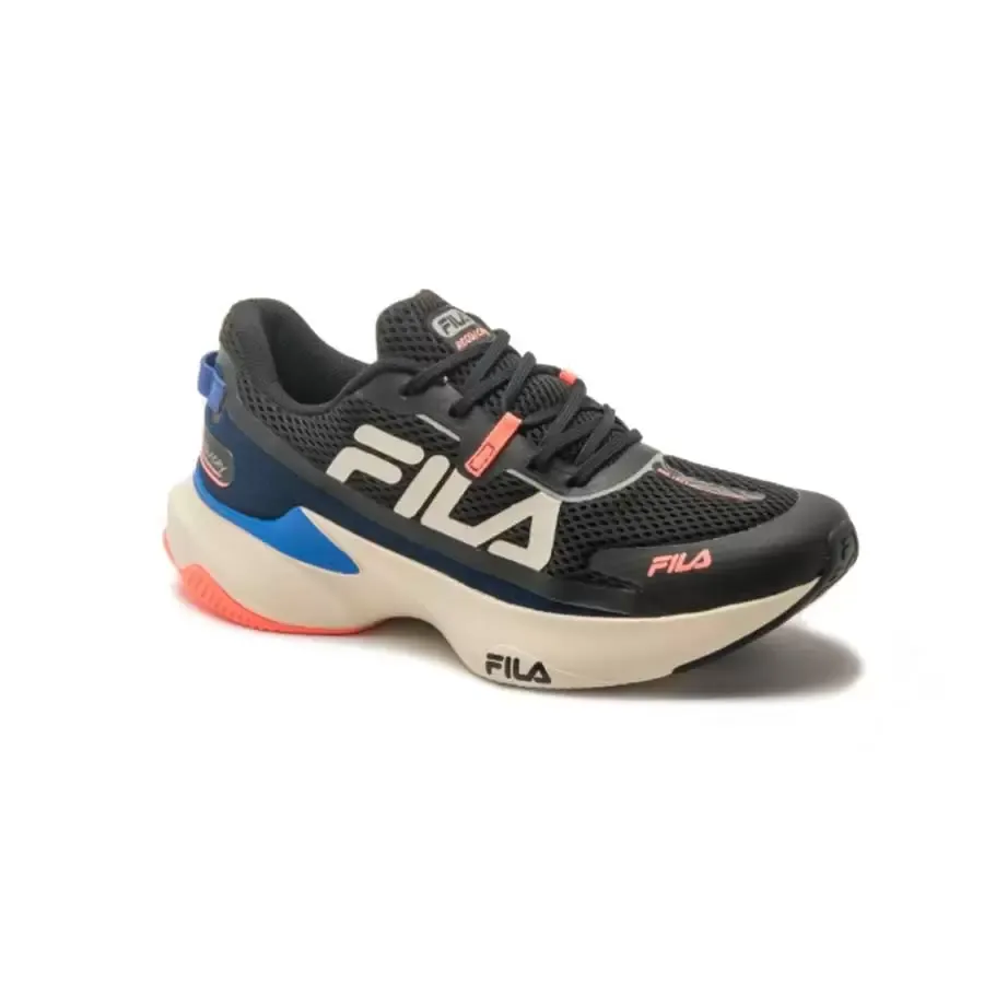Imagen 3 de 5 de Zapatillas Fila Recovery Mujer-NEGRO/SALMON/AZUL