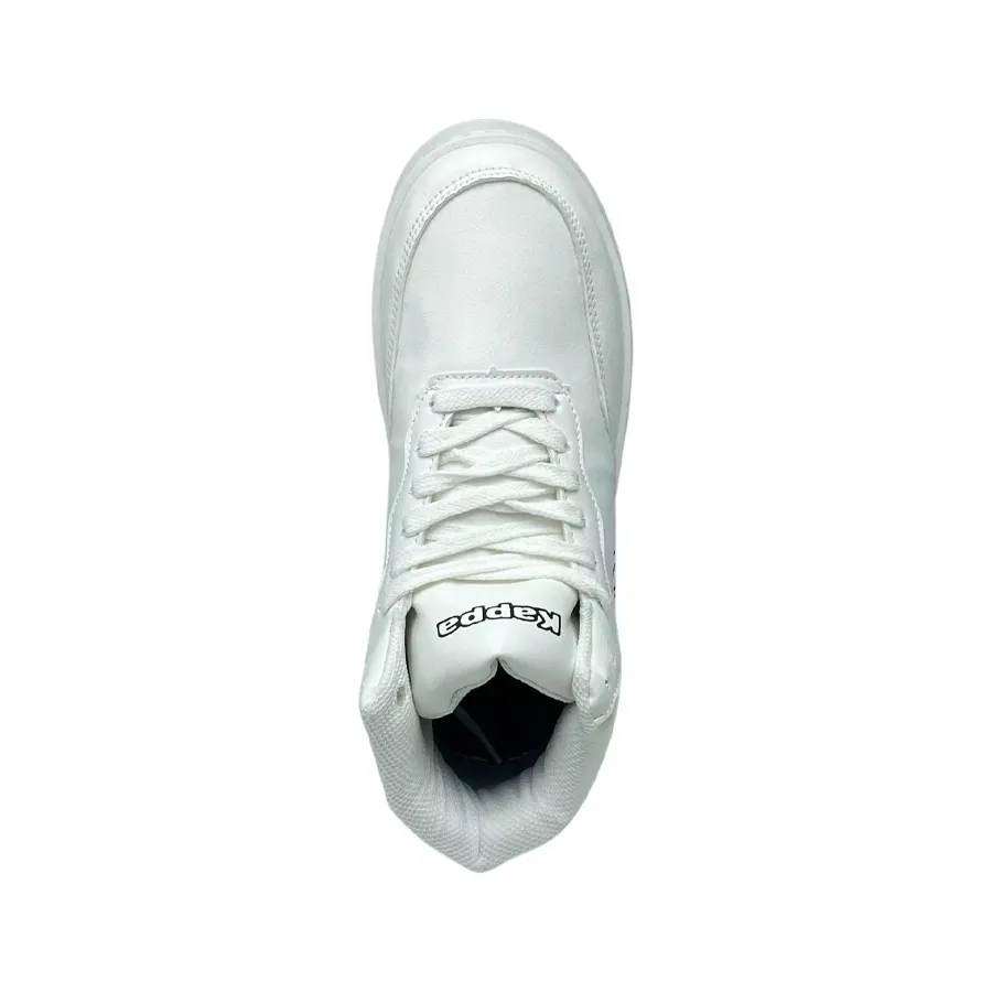 Imagen 3 de 5 de Zapatillas Kappa Logo Linate Mid Kids-BLANCO
