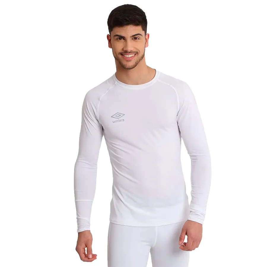 Imagen 0 de 3 de Remera Umbro Térmica-BLANCO