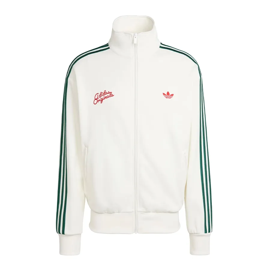 Imagen 3 de 5 de Campera adidas originals Firebird Roses-BLANCO/VERDE/ROJO