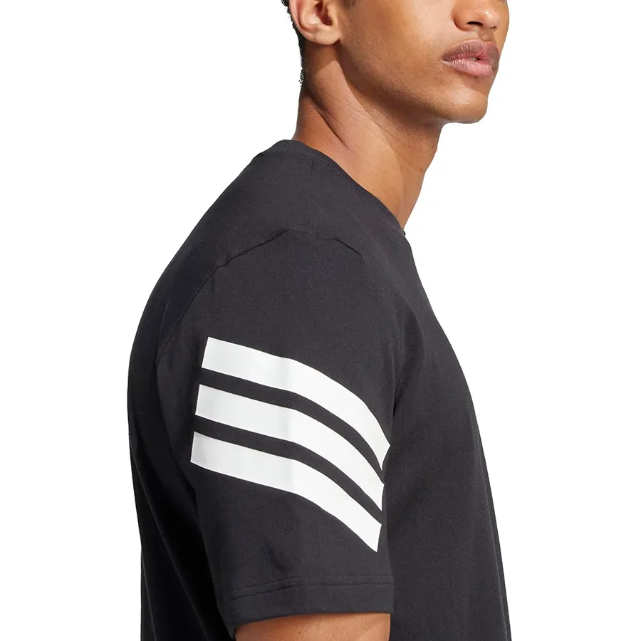Imagen 4 de 5 de Remera adidas 3 Stripes Future Icons-NEGRO