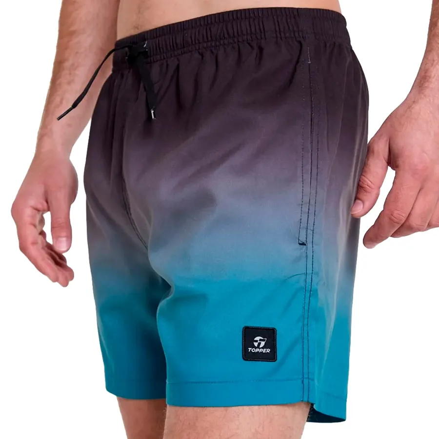 Imagen 1 de 5 de Malla Topper Slim-NEGRO/CELESTE