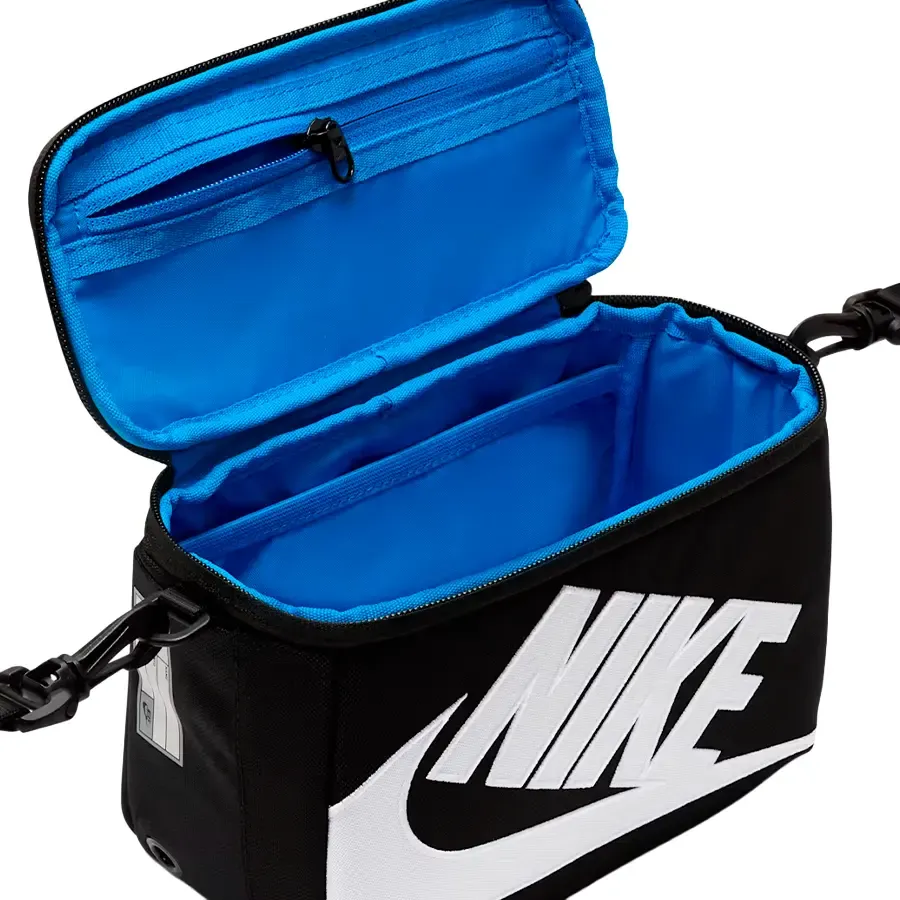 Imagen 3 de 7 de Bandolera Nike Cross-body-NEGRO/BLANCO
