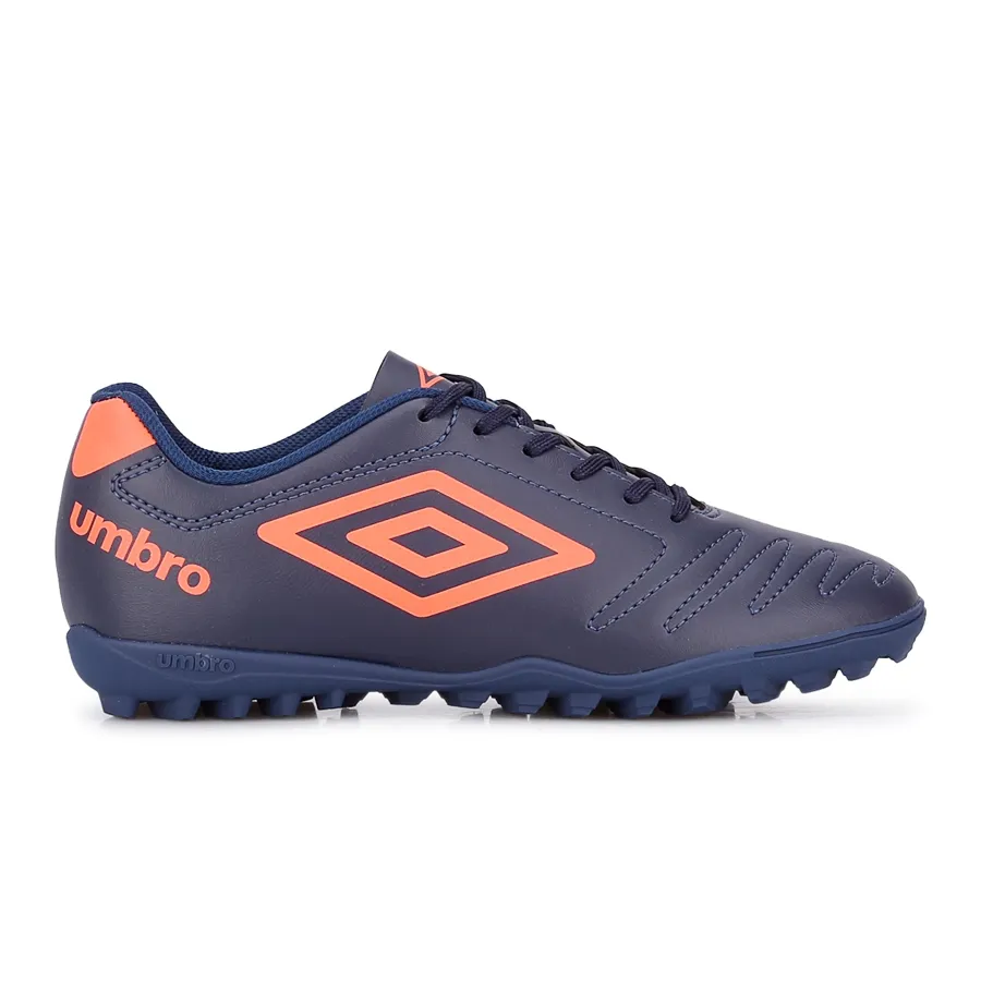 Imagen 0 de 6 de Botines Umbro Sintético Class-MARINO/NARANJA