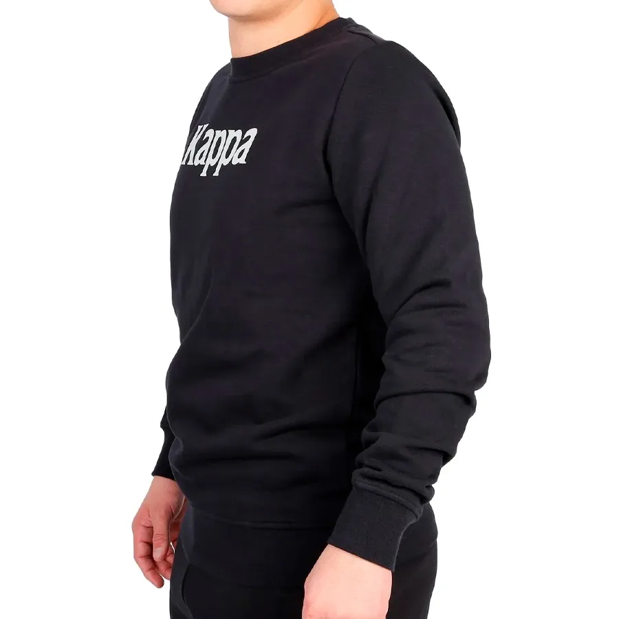 Imagen 1 de 4 de Buzo Kappa Authentic Emmen-NEGRO/BLANCO