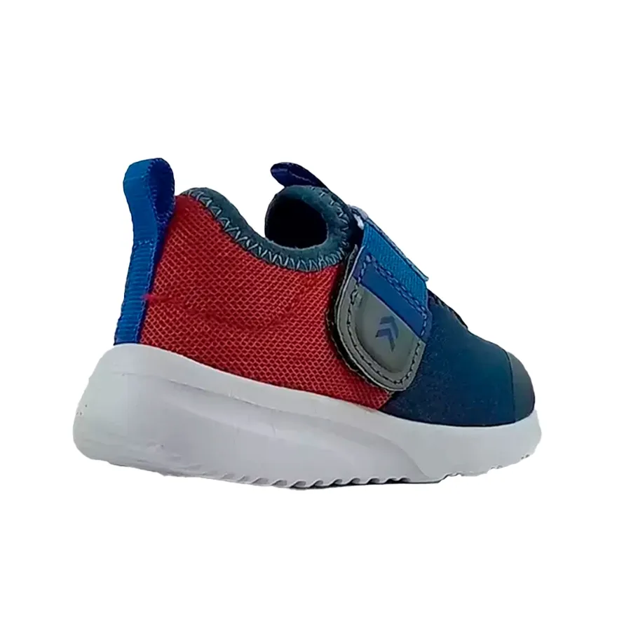 Imagen 3 de 4 de Zapatillas Atomik Flyease Bb 24-MARINO/ROJO