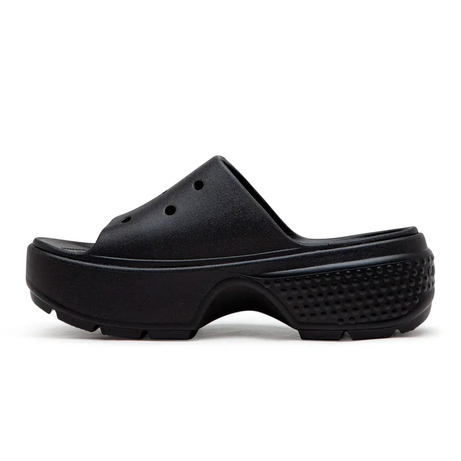 Imagen 1 de 6 de Sandalias Crocs Stomp Slide-NEGRO