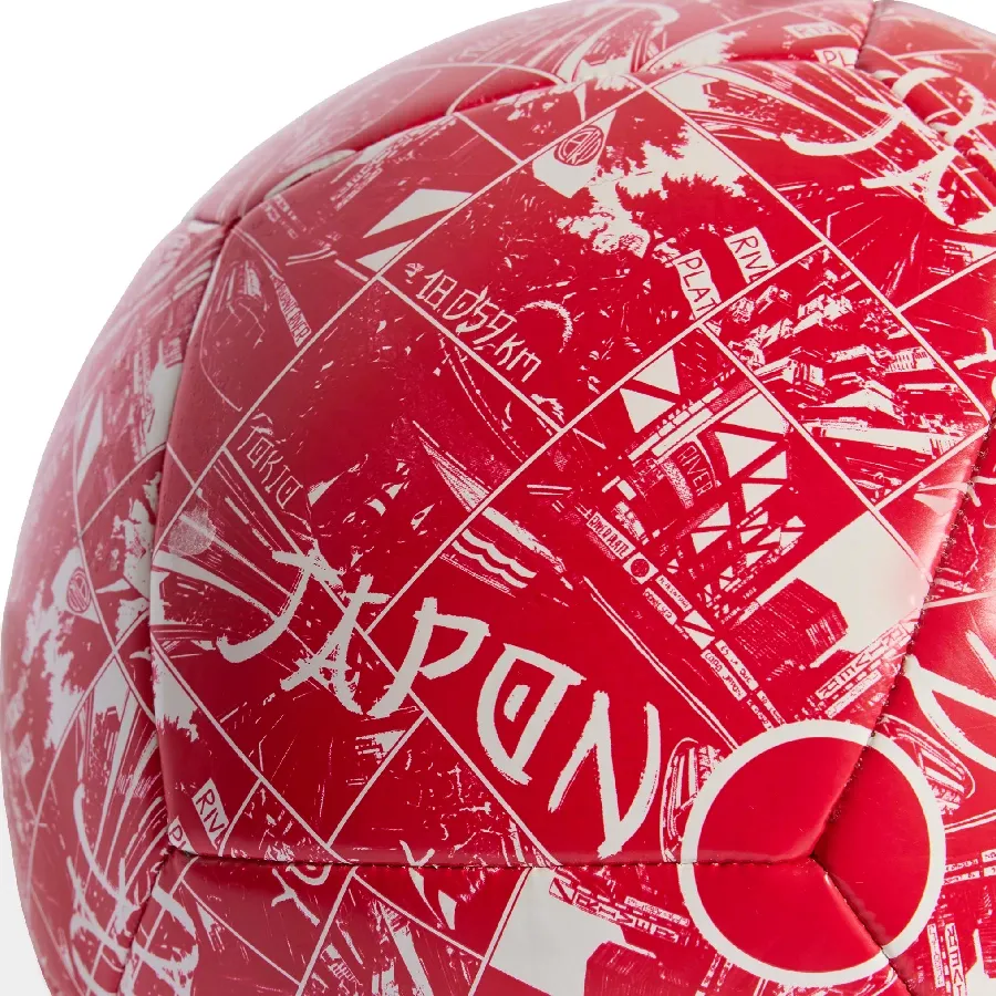 Imagen 2 de 3 de Pelota adidas Club River Plate-BLANCO/ROJO