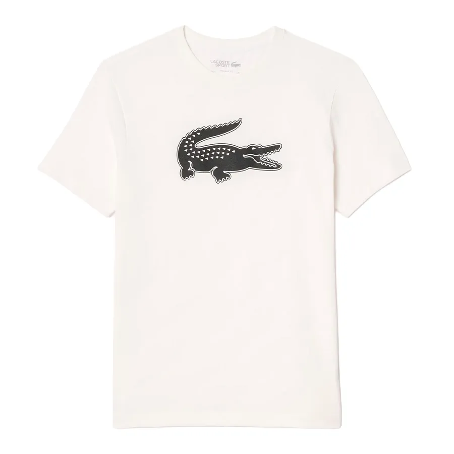 Imagen 2 de 6 de Remera Lacoste Tee-BLANCO/NEGRO