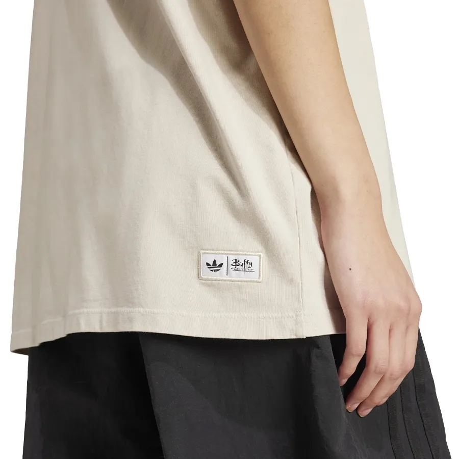 Imagen 4 de 5 de Remera adidas originals Extragrande 20th Century-NATURAL