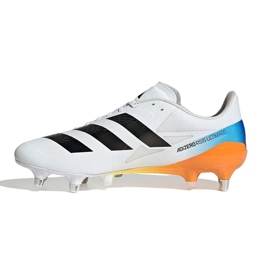 Imagen 2 de 7 de Botines adidas Adizero RS15-BLANCO/CELESTE/NARANJA