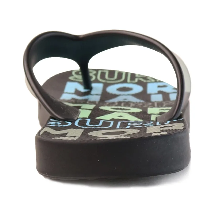 Imagen 1 de 5 de Ojotas Mormaii Neocycle Kids-NEGRO/VERDE