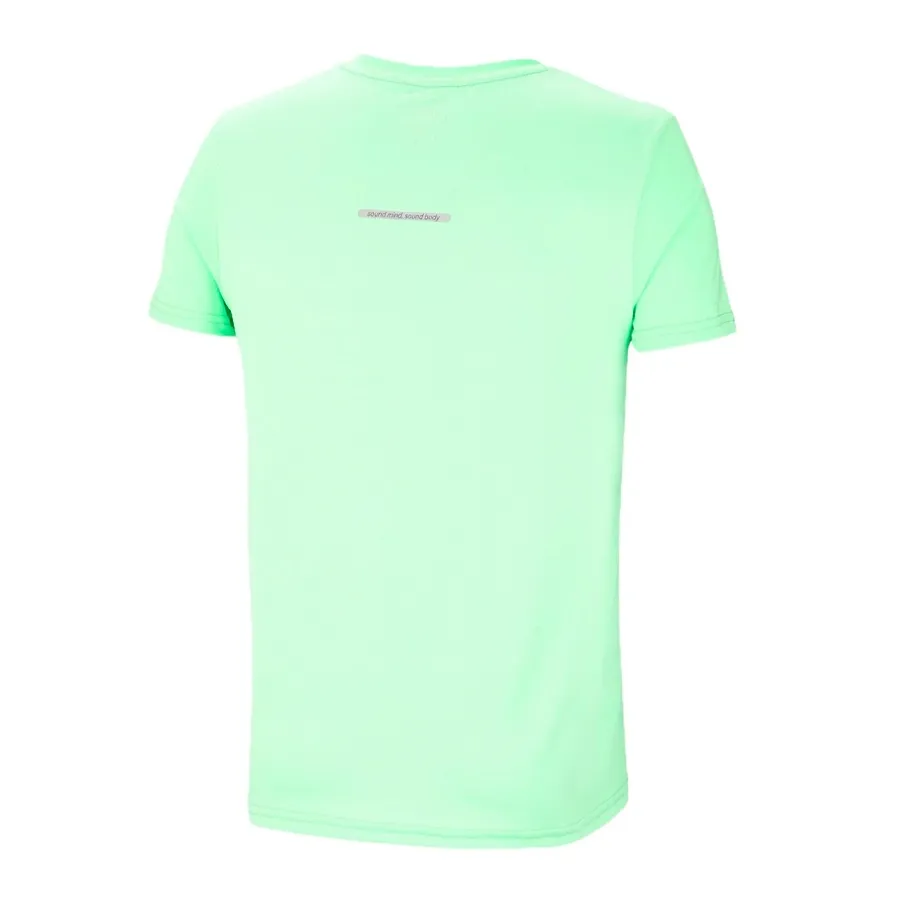 Imagen 1 de 4 de Remera Asics Mesh Aw22-VERDE FLUOR
