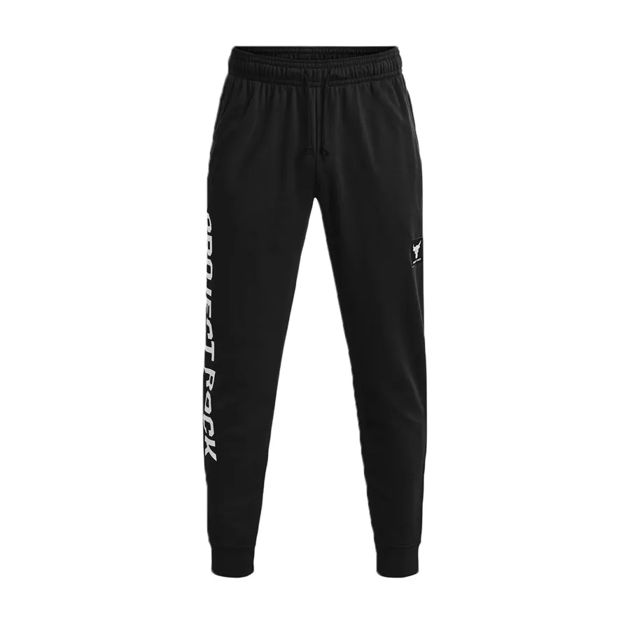 Imagen 0 de 6 de Pantalón Under Armour Project Rock Terry-NEGRO