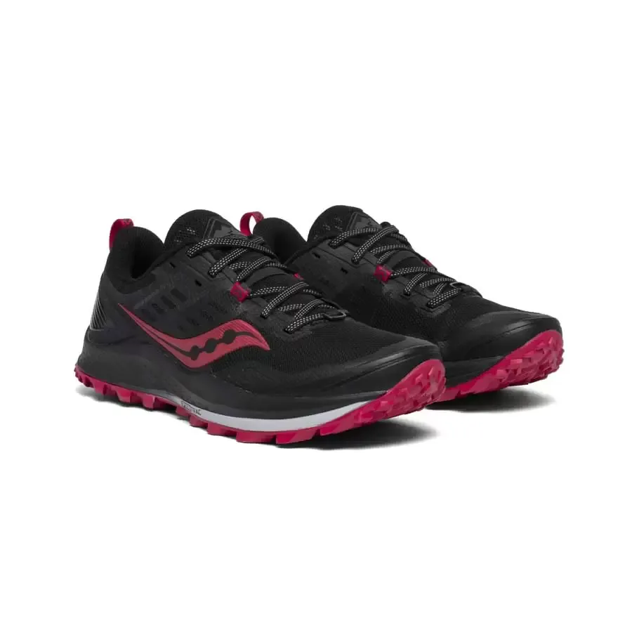 Imagen 0 de 5 de Zapatillas Saucony Peregrine 10-NEGRO/BORDO