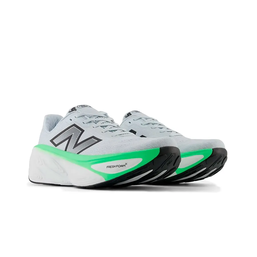 Imagen 1 de 6 de Zapatillas New Balance Fresh Foam X More v5-BLANCO/VERDE FLUOR