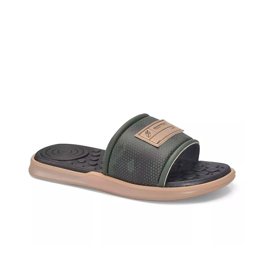 Imagen 0 de 2 de Sandalias Mormaii Quiver Pro Slide kids-BEIGE/VERDE/NEGRO
