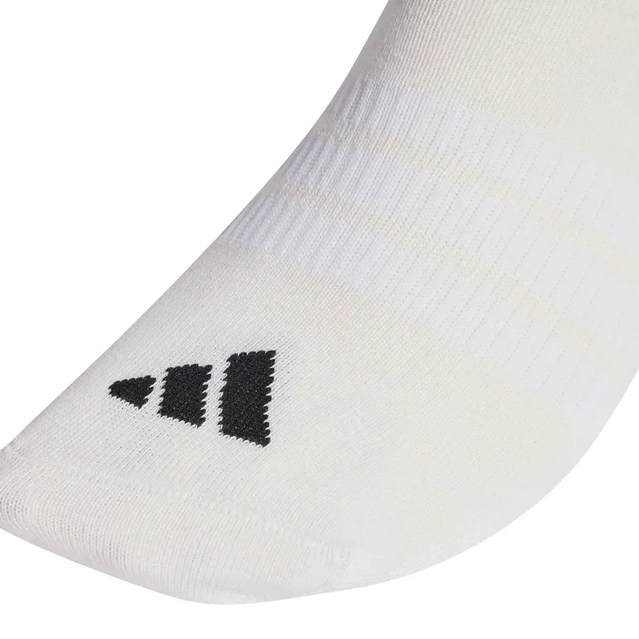 Imagen 2 de 4 de Medias adidas Pack x3-BLANCO