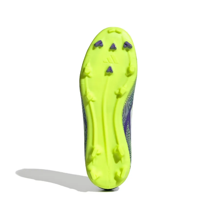 Imagen 4 de 7 de Botines adidas F50 League Fg Niño-PURPURA/VERDE FLUOR