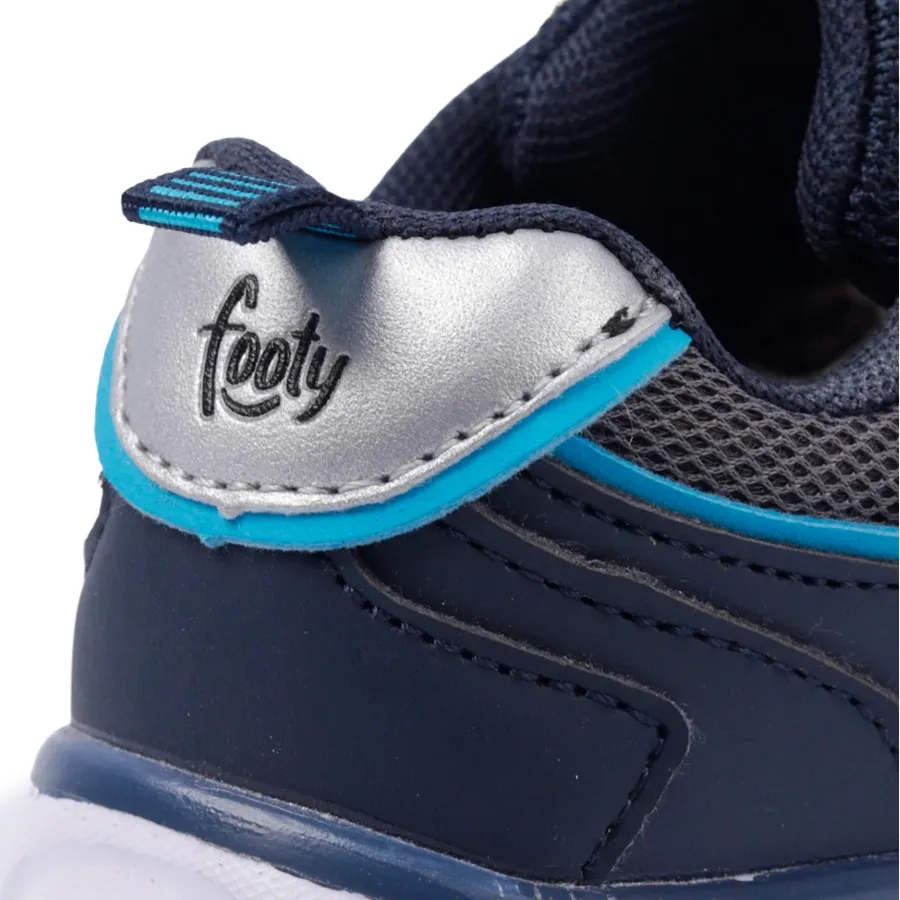 Imagen 6 de 7 de Zapatillas Footy Mini Mundial Con Luz-MARINO/AZUL FRANCIA