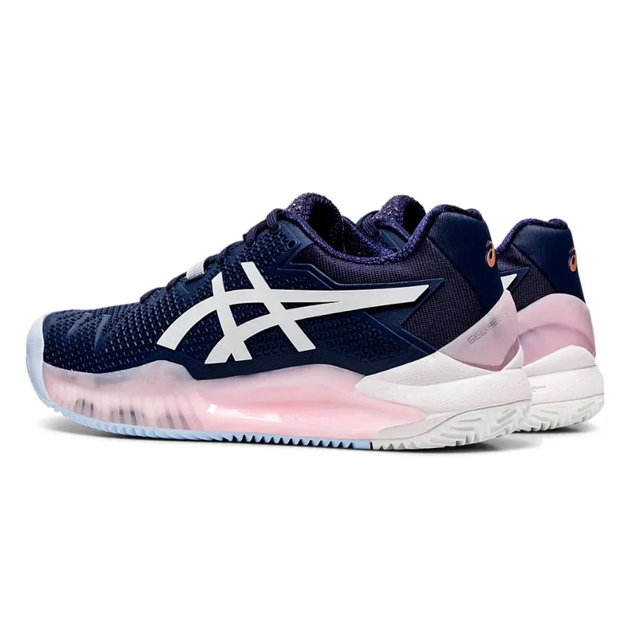 Imagen 1 de 5 de Zapatillas Asics Gel Resolution 8 Cla-AZUL/ROSA