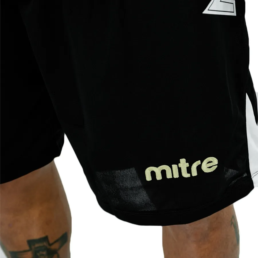Imagen 4 de 5 de Shorts Mitre Oficial Gimnasia y Esgrima-NEGRO/BLANCO