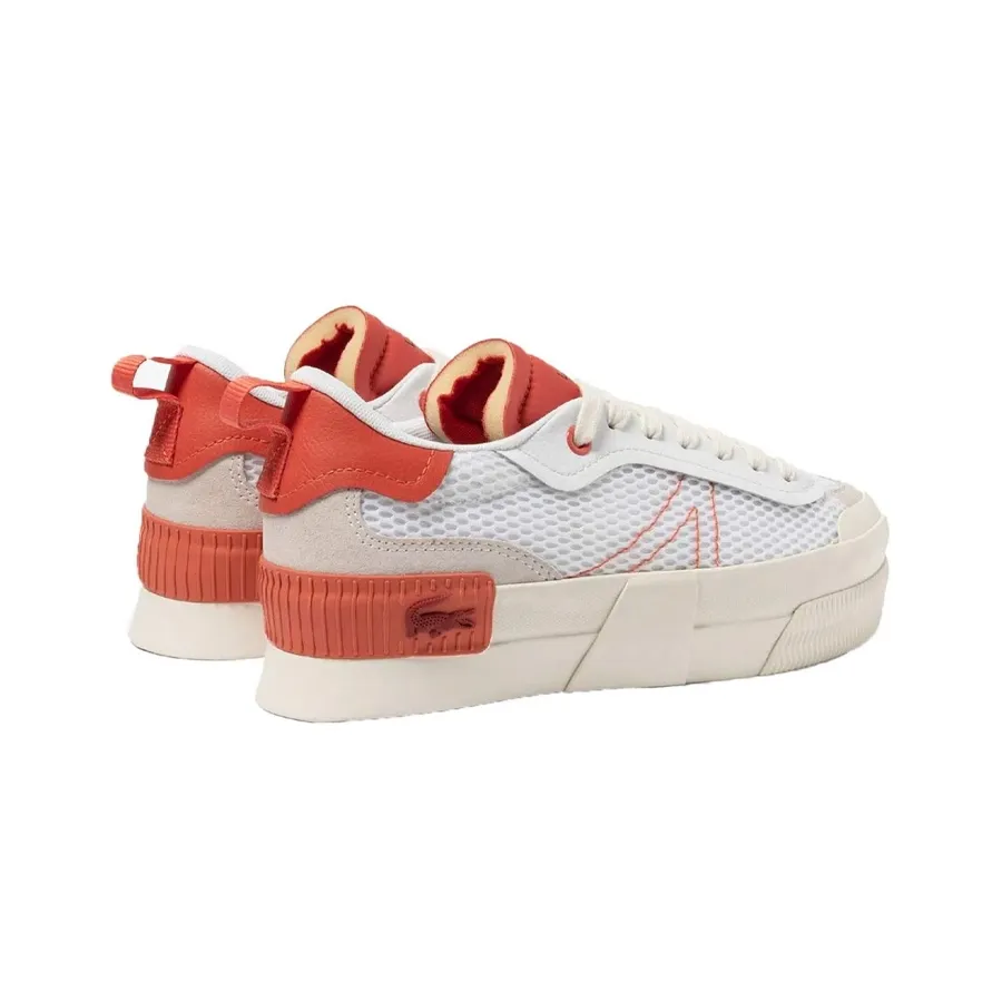 Imagen 2 de 5 de Zapatillas Lacoste L004 Platform-BLANCO/NARANJA/BEIGE