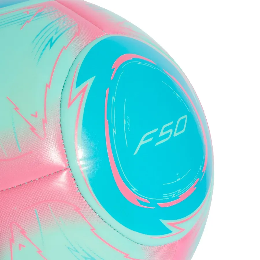 Imagen 2 de 3 de Pelota adidas Messi Club-AQUA/ROSA/TURQUESA