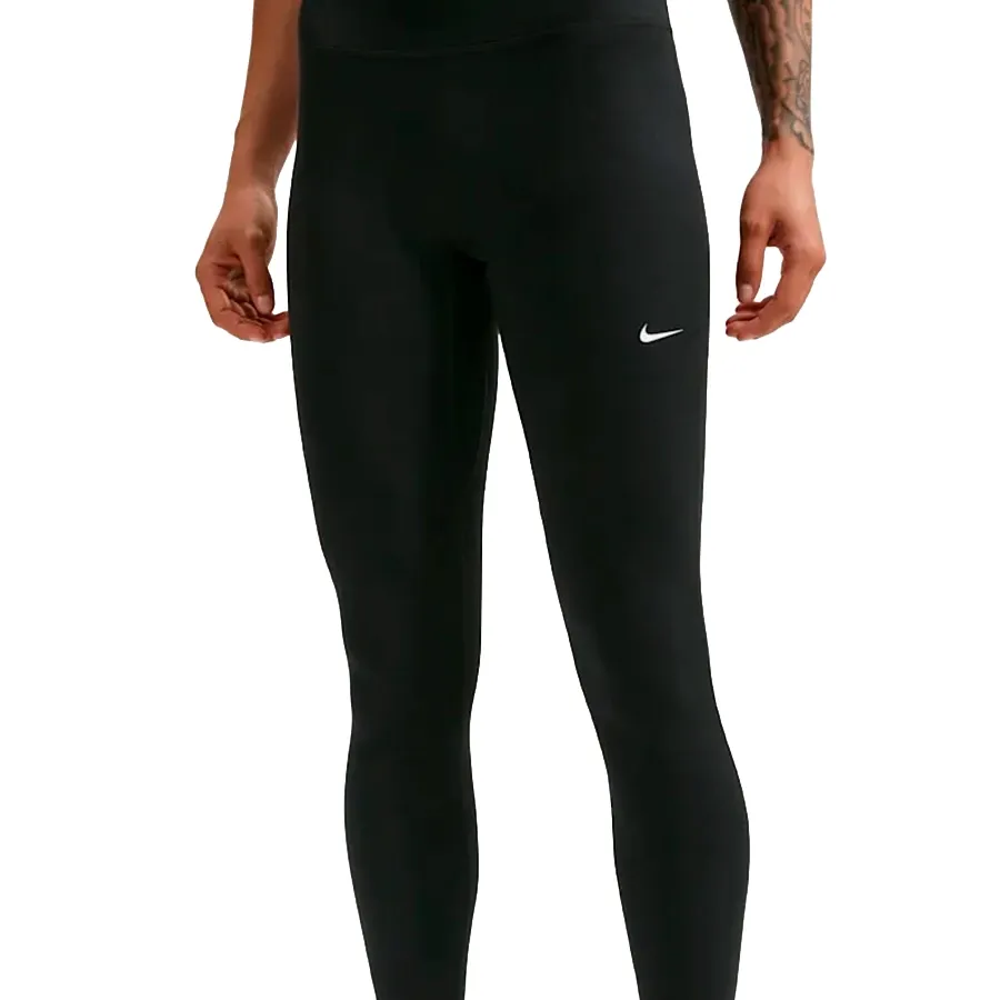 Imagen 2 de 5 de Calza Nike One Seamless Front-NEGRO