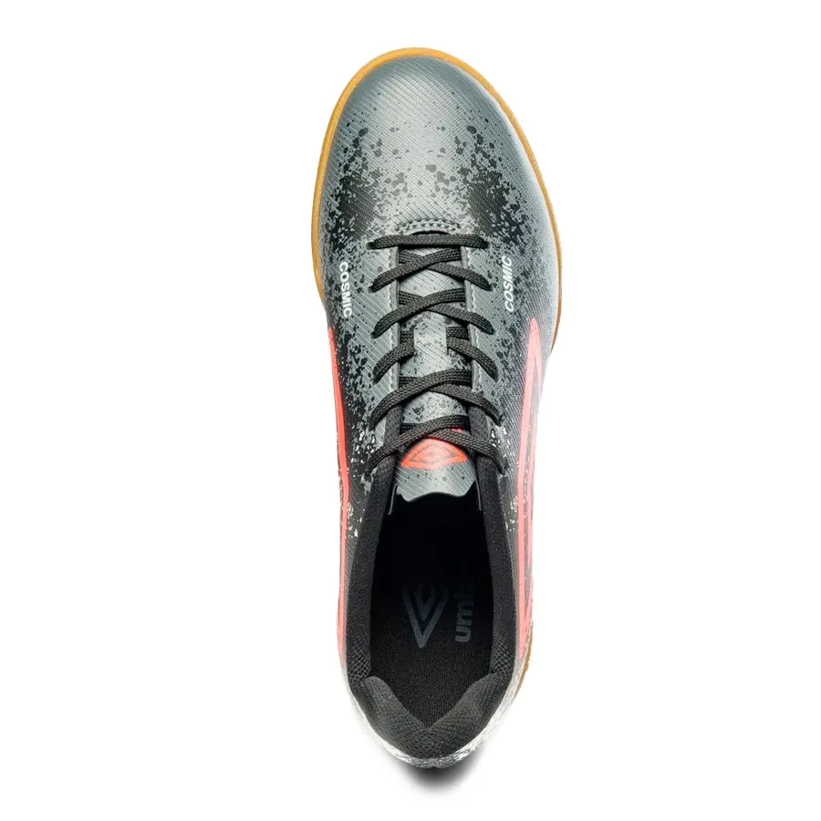 Imagen 3 de 7 de Botines Umbro Sala Cosmic In-GRAFITO/CORAL/NEGRO