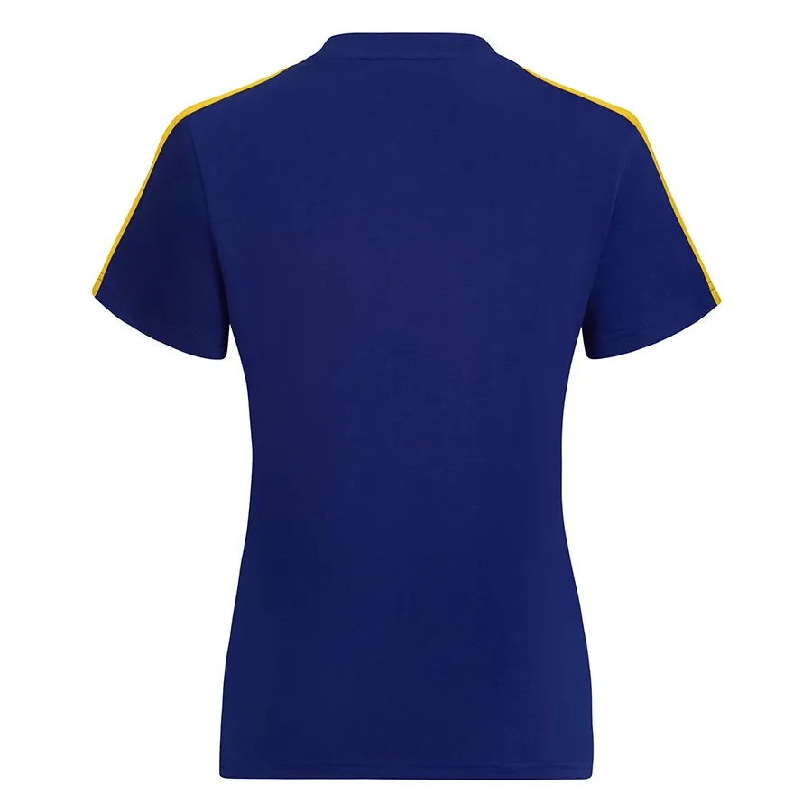 Imagen 1 de 2 de Remera adidas Boca Juniors 3 Stripes Tee-MARINO/AMARILLO