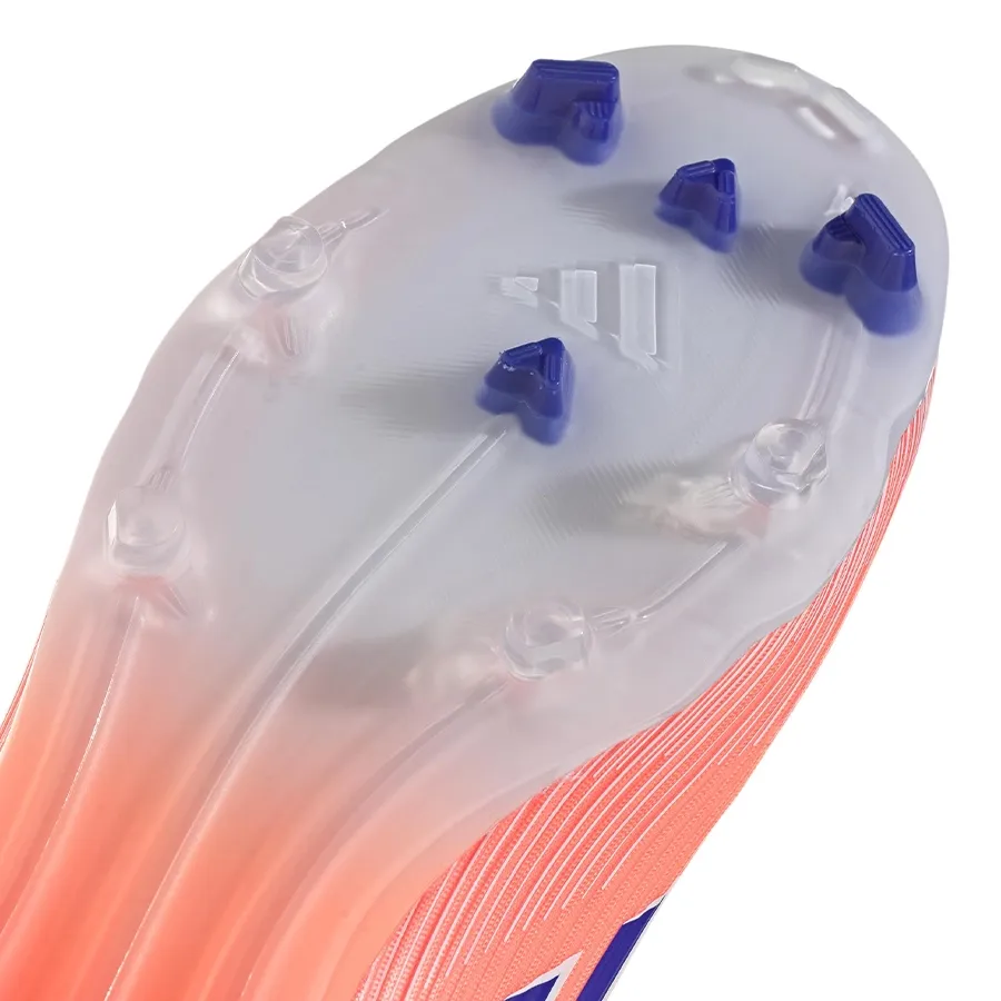 Imagen 6 de 7 de Botines adidas F50 League FG/MG-CORAL/AZUL