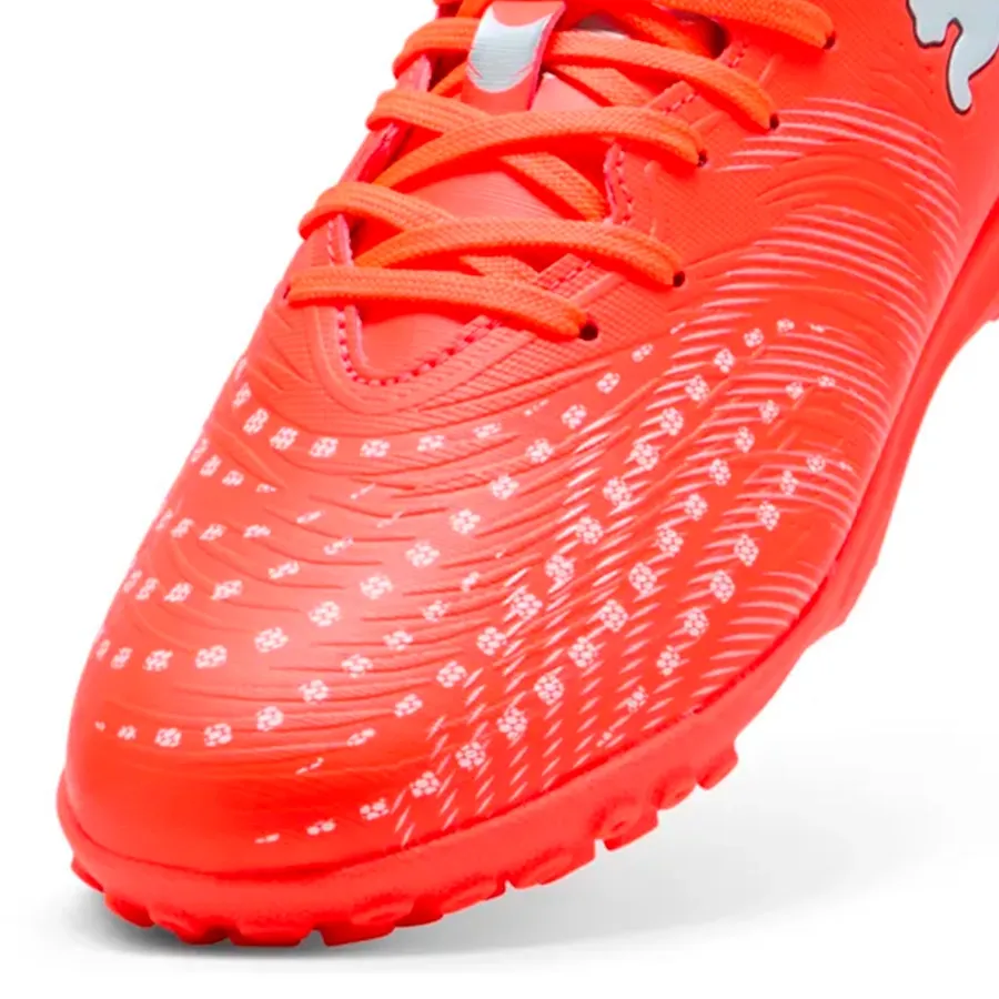 Imagen 4 de 6 de Botines Puma Future 9 Play Tf-NARANJA FLUOR/PLATA