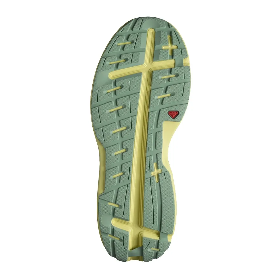 Imagen 4 de 5 de Zapatillas Salomon Aero Glide-VERDE/AMARILLO/LILA