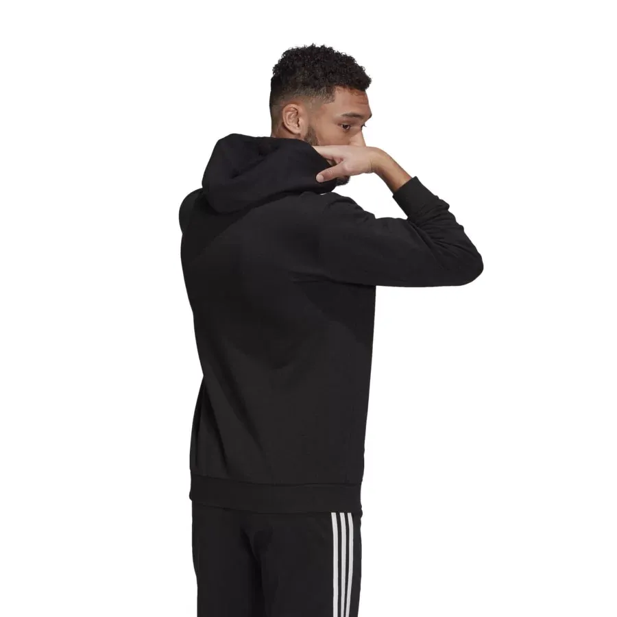 Imagen 1 de 6 de Buzo adidas Essential Logo Grande-NEGRO/BLANCO