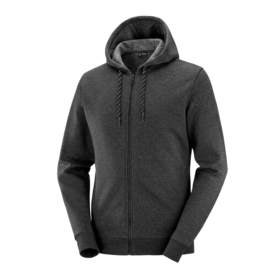 Imagen 0 de 1 de Campera Salomon Logo Fz Hoodie II-GRIS