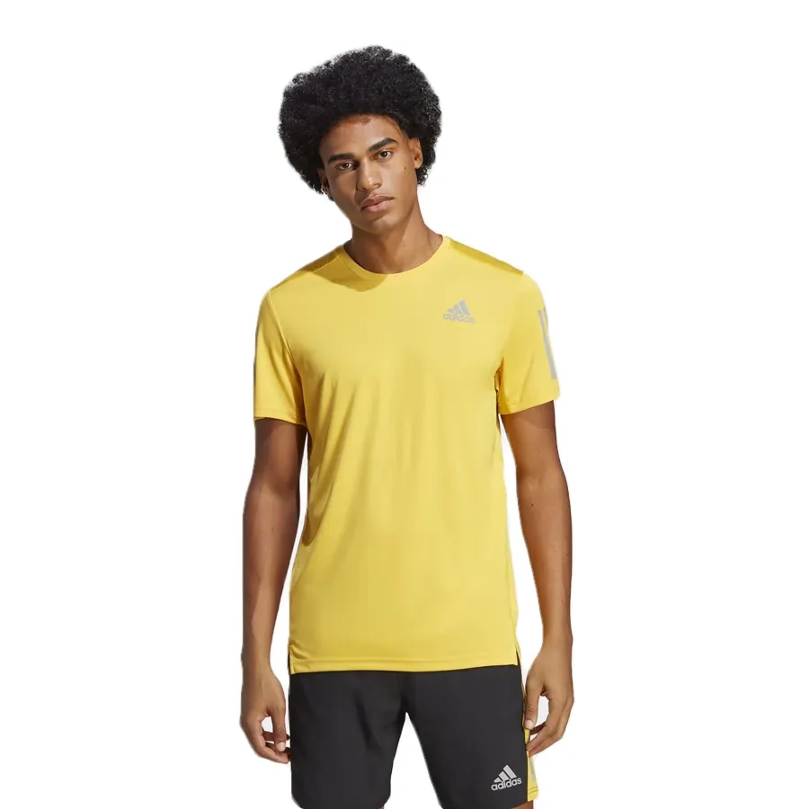 Imagen 1 de 5 de Remera adidas Own the Run-AMARILLO