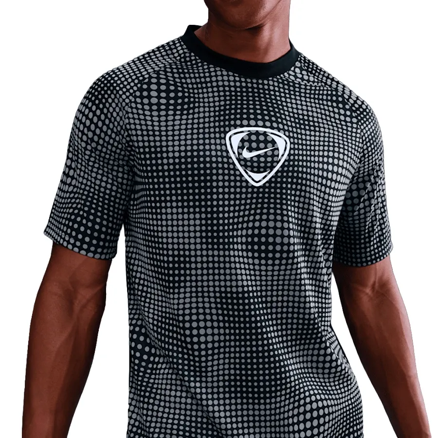 Imagen 2 de 4 de Camiseta Nike Academy+-NEGRO/GRIS