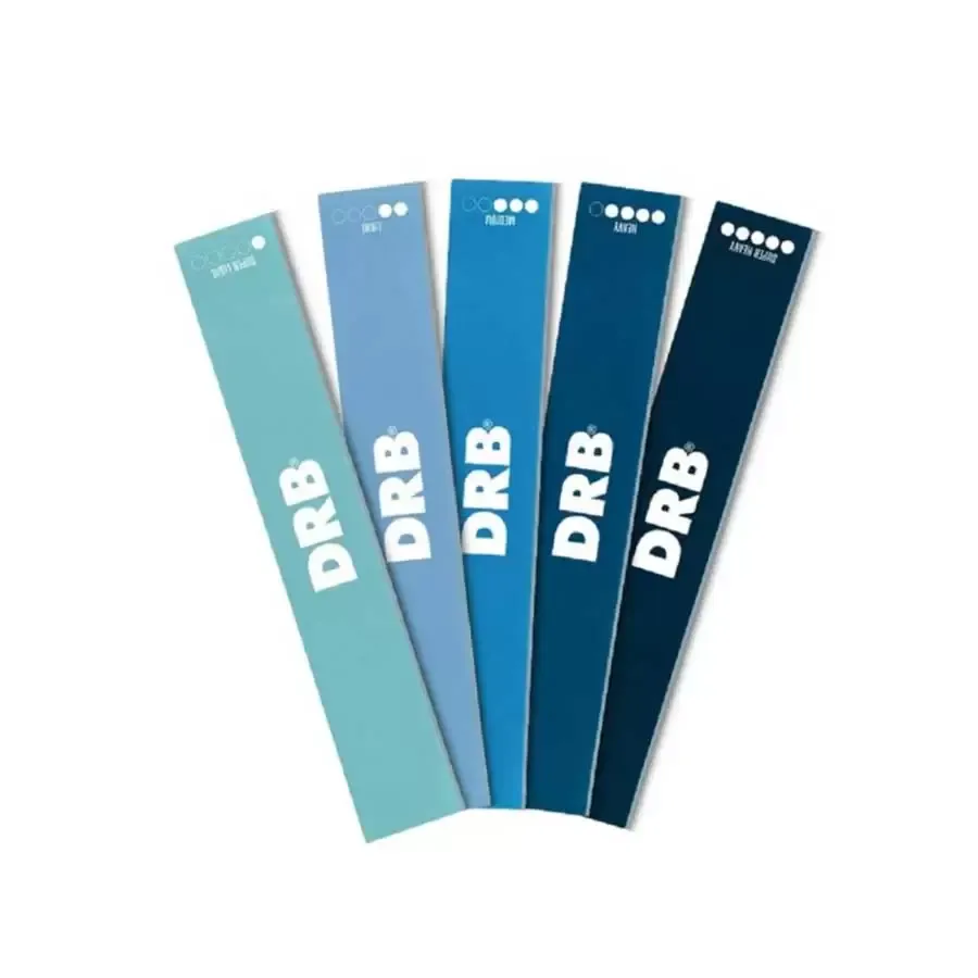 Imagen 0 de 4 de Set Bandas Silicona 21 Drb DRB-TURQUESA/AZUL