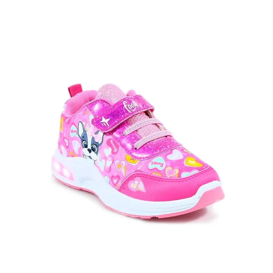 Imagen 1 de 4 de Zapatillas Footy Con Luz-ROSA/FUCSIA